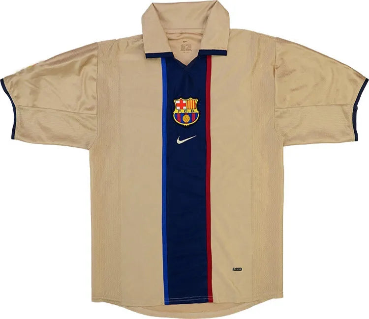 2002 Barca Retro Away Jersey