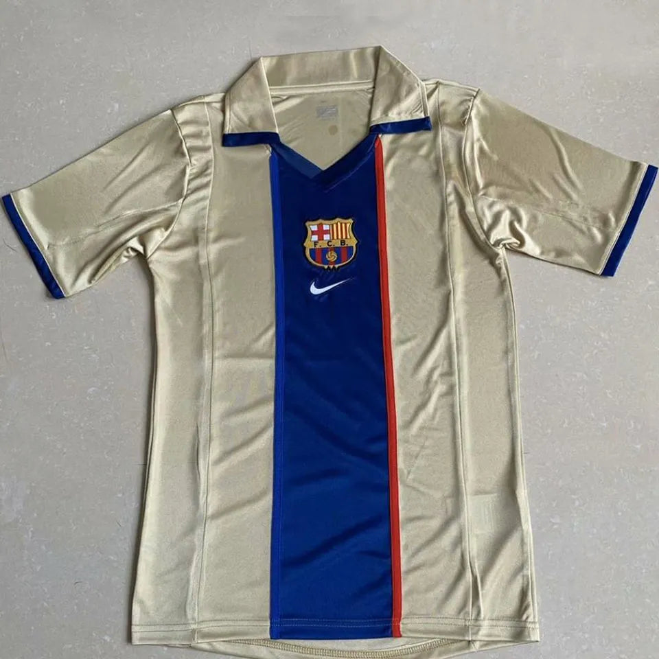 2002 Barca Retro Away Jersey